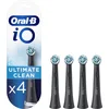 Image de Oral-B iO Ultimate Clean Lot de 4 pointes pinceau zébré Noir