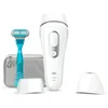 Image de Braun IPL Silk Expert Pro 3 PL3121 Épilateur pour homme et femme, avec 2 embouts, conçu en Allemagne, Rasoir Venus, alternative à l'épilation laser, Blanc/argenté