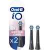Image de Oral-B iO Gentle Care Brossettes Rondes De Rechange, Noires, Lot De 2