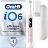 Image de Oral-B Brosse à Dents Electrique iO 6 avec 1 Brossette de Rechange, Rose