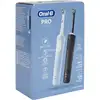 Image de Vitality Pro Duo Adulte Brosse à dents rotative oscillante Noir, Bleu, Blanc, Brosse a dents electrique