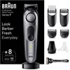 Image de Braun Tondeuse À Barbe Professionnelle Series 7 BT7420, Electrique, ProBlade, Rasoir de Précision, Styling Grâce À 40 Réglages De Longueurs, Accessoires, Base De Recharge, Étui De Voyage