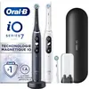 Image de Oral-b io 7 - duo avec etui de voyage premium - noire et blanche - brosses à dents électriques en occasion ou reconditionné