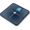 Image de Beurer BF 950 Pèse-Personne Impédancemètre Noir - Balance de Diagnostic Moderne - avec Mode Grossesse - 8 mémoires utilisateurs - avec Affichage des calories Amr/Bmr et Mesure de Graisse Corporelle