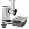 Image de WMF Découpe légumes, 0.3 L, 65 W, Inox 18/10 Cromargan, 2 lames inox, Bol Tritan sans BPA, KITCHENminis 0416400011