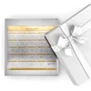 Image de MYC-PARIS - Calendrier de l'avent 12 bijoux, 11 Beads + 1 accessoire SURPRISES - Argenté - Laiton hq - Plaqué Rhodium - Cadeau d'anniversaire, Fête des Mères, Noël