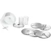 Image de Accessoires pour kitchen machine BOSCH MUM5 - Lot VeggieLove: 1 acc. Râpeur/éminceur - 5 disques