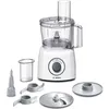 Image de Robot multifonctions BOSCH MultiTalent3 MCM3100W   plus de 20 fonctions   800 W   Capacité de 23 L   Blanc/Gris