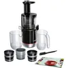Image de Extracteur de jus - BOSCH - MESM731M VitaExtract - Noir/inox - 150 W - 1 vitesse + reverse - syst. de sécurité sur le couvercle