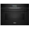 Image de SIEMENS CM724G1B1F - Four combiné micro-ondes intégrable 45L - 900W - varioSpeed - cookControl Pro - Home Connect - humidClean - noir