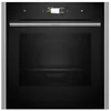 Image de Neff CircoTerm, Slide and Hide B64CS71N0, N90, 60 x 60 cm, Stainless Steel, Full Touch TFT Colour and Graphics Display, Pyrolysis, Home Connect, Soft Opening and Soft Close