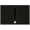 Image de Neff V68TTX4L0 Plaque de cuisson à induction avec hotte intégrée N90, plaque de cuisson vitrocéramique flexible avec hotte aspirante, 80 cm de large, TwistPad, Flex Induction, noire