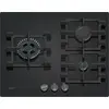 Image de Plaque gaz NEFF T26NKC4S0, N50, Brûleur wok
