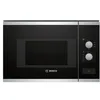 Image de Bosch BFL520MS0 Série 4 - Micro-ondes intégrable, 60 x 38 cm, 21 litres, Inox