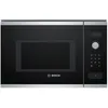 Image de Micro-onde 38 cm - BOSCH Série 4 BFL553MS0 - Inox - H382 x L594 x P388 cm - 900 W - Cleaning Assistance - Display rouge
