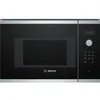 Image de Micro-onde encastrable 38 cm - Bosch Serie 4 - BFL523MS0 - Inox - H 382 x P 594 x P 317 cm - 800 W - display rouge
