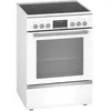 Image de Cuisiniere électrique avec table vitrocéramique - Bosch Serie 6 - HKS79R220 - 4 feux et 1 four - 10150 W - H 85 x L 60 x P 60 cm
