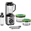 Image de Bosch MMBV625M blender 1,5 L Mélangeur de table 1000 W Aluminium, Noir