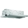 Image de Bosch DFL064W53 Série 2 Hotte plate 60 cm Argenté métallisé Mode recyclage ou évacuation d'air Interrupteur à bascule 3 niveaux de puissance Filtre à graisse métallique Passe au lave-vaisselle