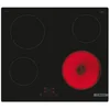 Image de Bosch PKE611BA2E Série 4 table de cuisson électrique 60 cm Noir, Encastrable sans cadre