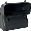 Image de Bosch HEZ9VDSB4 Accessoires d'installation/Coude plat 90° vertical/pour plaques de cuisson avec hotte aspirante/Noir