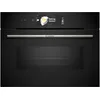 Image de Bosch CMG778NB1 Série 8 Four compact encastrable avec fonction micro-ondes 60 x 45 cm Noir