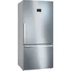 Image de Bosch KGB86XIEP- Série 4, Réfrigérateur combiné pose-libre,186 x 86 cm, Inox anti trace de doigts
