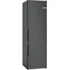 Image de Bosch KGN36VXCT, Série 4, Réfrigérateur congélateur, Pose libre, 186 x 60 cm, 218 L / 103 L, Acier brossé noir anti-traces, Total No Frost