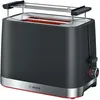 Image de Bosch TAT4M223 Toaster, 2 Schlitz, 950 W, Auftaufunktion, schwarz