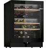 Image de Bosch KWK16ABGB Série 6 Cave à vin 81,8 x 60 cm, 44 bouteilles, température 5-20 °C, 2 zones de température, 120 L, deux plages de température, éclairage LED, étagères en chêne et tiroir télescopique