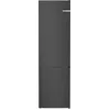 Image de Bosch KGN392XCF, Série 4, réfrigérateur combiné pose-libre, 203 x 60 cm, Acier brossé noir anti-traces