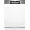 Image de Bosch SMI2HTS02E, Série 2, Lave-vaisselle 60 cm, Encastrable, Bandeau acier brossé
