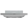 Image de Bosch DFM064W55 Série 2 Hotte plate 60 cm, fabriquée en Allemagne, 3 niveaux de puissance, éclairage LED, mode évacuation et recyclage, deux filtres à graisse métalliques, passe au lave-vaisselle