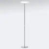 Image de Knapstein Lampadaire à éclairage indirect LED Mika, nickel-chromé