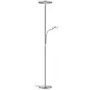 Image de Knapstein Lampadaire à éclairage indirect LED à intensité variable Hades avec bras de