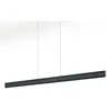 Image de Knapstein Suspension LED Runa, noire, longueur 132 cm