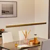 Image de Knapstein Suspension LED Runa, bronze, longueur 152 cm