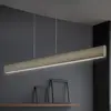 Image de Knapstein Suspension LED Runa, bronze, longueur 92 cm