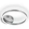 Image de Knapstein Plafonnier LED Anel-40, nickel mat, direct/indirect