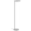 Image de Knapstein Lampadaire à éclairage indirect LED, nickel mat, commande gestuelle
