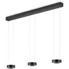 Image de Knapstein Suspension LED Zera, noir, commande gestuelle