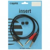 Image de Klotz AY1-0300 Câble Insert Jack Sym/2 Jack - 3M