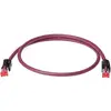Image de Klotz Câble réseau CAT, 10 m RJ45 - RJ45, bordeaux violet - Câbles interface numérique