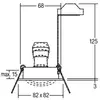 Image de BRUMBERG spot encastrable Tirrel-S, douille GU10, or clair