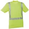 Image de Watex T-Shirt d'avertissement - Protection UV UPF 50+ - Convient au Lavage Industriel - en ISO 20471 Classe 2, Jaune Fluo, Small