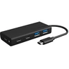 Image de IB-HUB1426-CPD USB 3.2 Gen 1 (3.1 Gen 1) Type-C 5000 Mbit/s Noir, Hub USB