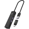 Image de IcyBox Hub 4 Ports avec Port USB 3.2 Gen 1 Type-A ou Type-C®