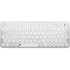 Image de KeySonic Clavier Miniature, sans Fil, en Aluminium, Argent/Blanc, KSK-5020BT-S (DE)