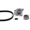 Image de HEPU Pompe à eau + kit de courroie crantée PK78120