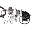 Image de HEPU Pompe à eau + kit de courroie de distribution PK06691 Compatible avec: AUDI A1, A1 Sportback, A3, A3 Cabriolet, A3 Limousine, A3 Sportback, A4 Allroad B8, A4 Allroad B9, A4 B8, A4 B8 Avant, A4 B9